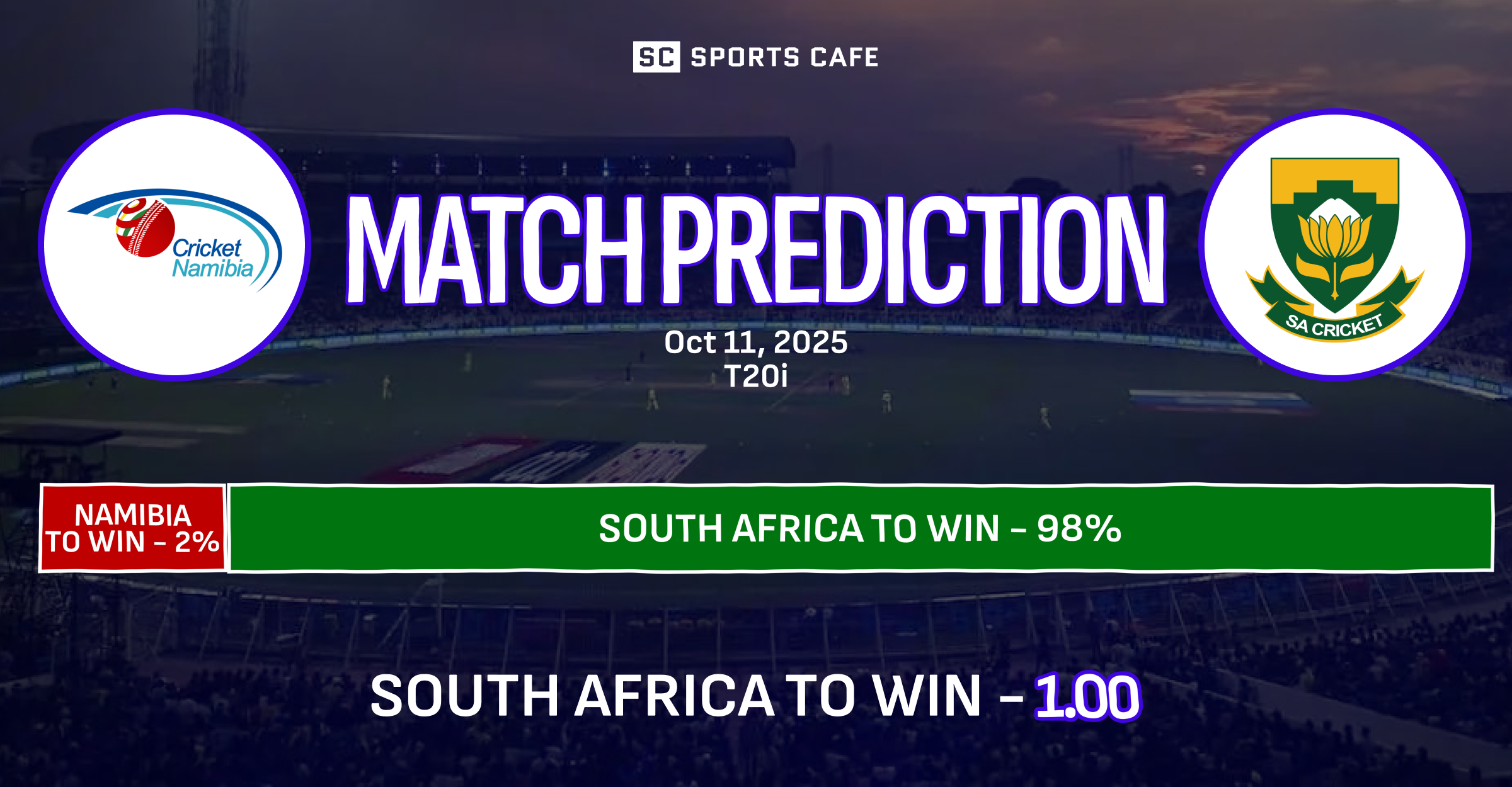 Namibia vs South Africa